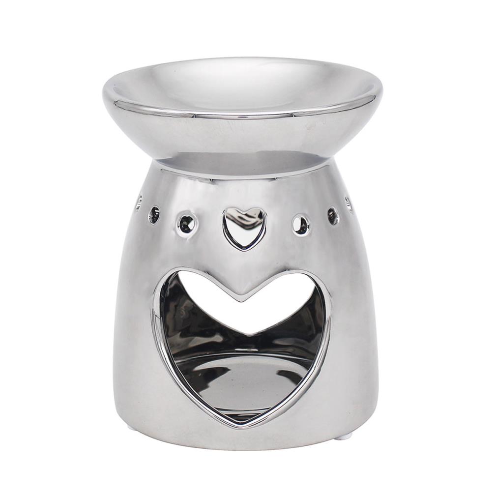 Desire Silver Heart Wax Melt Warmer £4.19